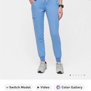 Blue Women's Jogger Figs Pants